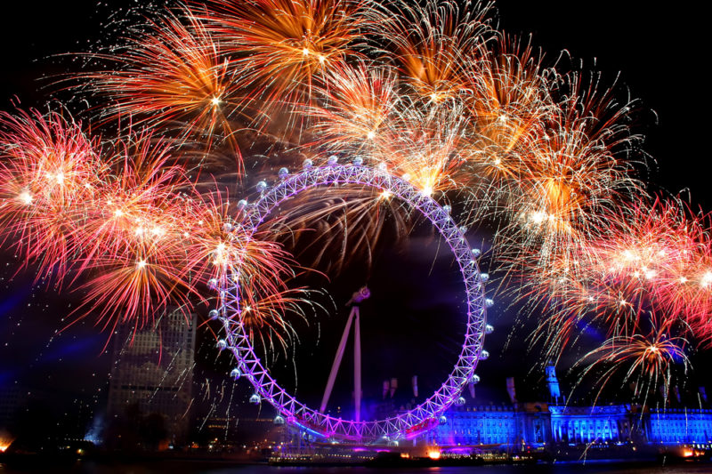 london new year's eve ball